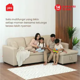 PIRA BAVARIAN - CAMILA SFC CONVERTIBLE SOFA / MULTIFUNGSI warna BROWN - PIRA - foto 2