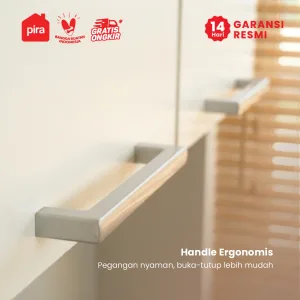 PIRA METROPOLIS OX - HANA KC WU60 RAK DAPUR / RAK GANTUNG DAPUR / KITCHEN SET ATAS 2 PINTU warna WHITE - PRO OAK - PIRA METROPOLIS - foto 3