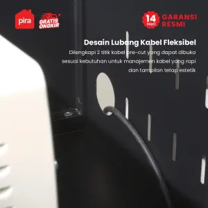 PIRA - ESSEN AVA MKC 80T5 LEMARI DAPUR / RAK DAPUR / RAK OVEN / RAK MICROWAVE / RAK PIRING / RAK DAPUR BESI warna BLACK - PIRA - foto 7