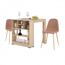 VOILA DT80 PRO OAK 1 PCS + KULT DC PVC BROWN 2 PCS - foto 2