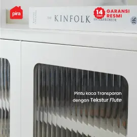 PIRA - USAIN MSR 4P RAK SEPATU BESI / RAK SEPATU SUSUN TERTUTUP / LEMARI SEPATU BESI warna WHITE - PIRA - foto 7