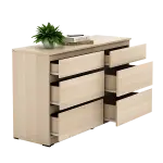 PIRA -  LINUS CH3+3 LEMARI LACI warna PRO OAK - PIRA - foto 5