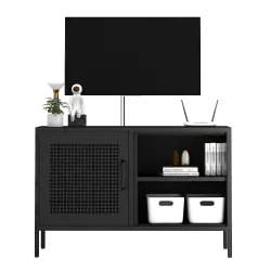 PIRA - KANO MTV100 RAK TV BESI / MEJA TV BESI warna BLACK - PIRA - foto 3