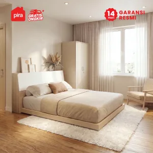 PIRA - NEST BD160 DIPAN LESEHAN / ALAS TEMPAT TIDUR / TATAKAN DIPAN / RANJANG warna PRO OAK - PIRA - foto 3