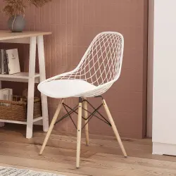 PIRA - ESME DC KURSI TERAS / KURSI CAFE / KURSI MAKAN / KURSI PLASTIK warna WHITE - PIRA - foto 7