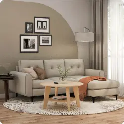 PIRA - GENTO SFC SOFA CORNER warna LIGHT BEIGE - PIRA - foto 1