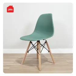 PIRA - BJORN DC KURSI KERJA / KURSI MAKAN / KURSI TERAS / KURSI CAFE / KURSI SANTAI / KURSI BELAJAR / KURSI PLASTIK warna DARK GREEN - PIRA - foto 7