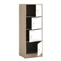PIRA SLEEP 1 FEPS MF180 WHITE - CREAM + ALBA RSG 4 TS - SONOMA OAK - WHITE - foto 11