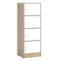 PIRA SLEEP 1 FEPS MF180 WHITE - CREAM + ALBA RSG 4 TS - SONOMA OAK - WHITE - foto 14