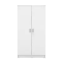 PIRA METROPOLIS OX -  ARUNA 2PM LEMARI PAKAIAN MEDIUM 2 PINTU warna WHITE - PIRA METROPOLIS OX - foto 4