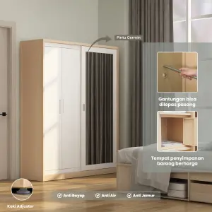 ASHTON 160 SSL MWD warna LIGHT ASH - WHITE - PIRA - foto 3