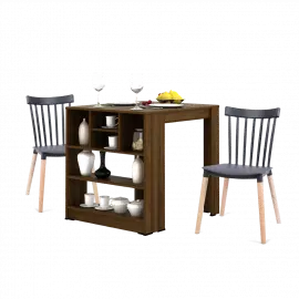 VOILA DT80 BROWN WALNUT 1 PCS + ISLA DC BLACK 2 PCS - foto 2