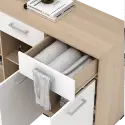 PIRA METROPOLIS OX - ARUNA SB121 BUFET / RAK DAPUR / KITCHEN SET BAWAH DAPUR / LEMARI DAPUR warna PRO OAK - WHITE - PIRA METROPOLIS OX - foto 9
