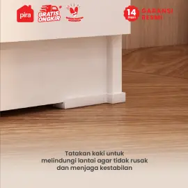 PIRA METROPOLIS OX -  ARUNA SB120 BUFET / RAK DAPUR / KITCHEN SET BAWAH DAPUR / LEMARI DAPUR warna WHITE - PIRA METROPOLIS OX - foto 6