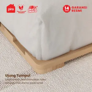 PIRA -  ONDA BD160 DIPAN / DIPAN TEMPAT TIDUR / ALAS KASUR / RANJANG warna PRO OAK - PIRA - foto 4