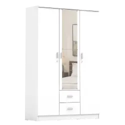 PIRA METROPOLIS OX -  ASTA 3PL LEMARI PAKAIAN 3 PINTU warna WHITE - PIRA METROPOLIS OX - foto 4