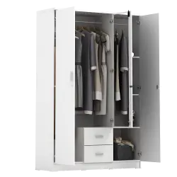 PIRA METROPOLIS OX -  ASTA 3PL LEMARI PAKAIAN 3 PINTU warna WHITE - PIRA METROPOLIS OX - foto 10