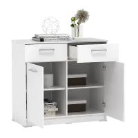 PIRA METROPOLIS OX - ARUNA SB81 BUFET / RAK DAPUR / KITCHEN SET BAWAH DAPUR / LEMARI DAPUR warna WHITE - PIRA METROPOLIS OX - foto 8