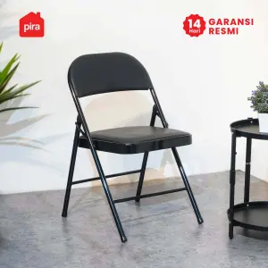 PIRA - SOLO AVA CH45 KURSI LIPAT OUTDOOR / KURSI LIPAT / KURSI CAFE warna BLACK - PIRA - foto 2