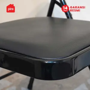 PIRA - SOLO AVA CH45 KURSI LIPAT OUTDOOR / KURSI LIPAT / KURSI CAFE warna BLACK - PIRA - foto 5