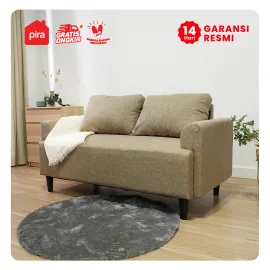 PIRA - AMARTA 2S SOFA 2 SEATER warna GREY BROWN XO - PIRA - foto 8