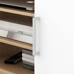 PIRA METROPOLIS - ARUNA AVA TV150 MEJA TV / RAK TV MINIMALIS warna PRO OAK - WHITE - PIRA METROPOLIS OX - foto 6