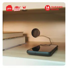 PIRA METROPOLIS OX - HIRO AVA TV160 MEJA TV / RAK TV warna WHITE - PRO OAK - PIRA METROPOLIS OX - foto 6