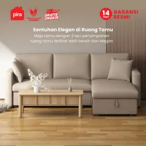 PIRA - SHIBUI CT100 MEJA TAMU / MEJA RUANG TAMU warna PRO OAK - PIRA - foto 2