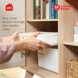PIRA METROPOLIS -  SENDAI SB160 BUFET / LEMARI DAPUR / KABINET DAPUR / MEJA TV / SIDEBOARD warna PRO OAK - LIGHT TAUPE - PIRA METROPOLIS - foto 9