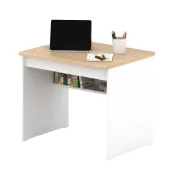 PIRA KIDS - MYKO DKK60 MEJA BELAJAR ANAK warna WHITE SM - PRO OAK - PIRA KIDS - foto 6