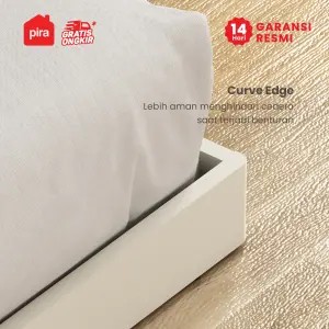 PIRA - NEST BD120 DIPAN LESEHAN / ALAS TEMPAT TIDUR / TATAKAN DIPAN / RANJANG warna LIGHT TAUPE - PIRA - foto 3