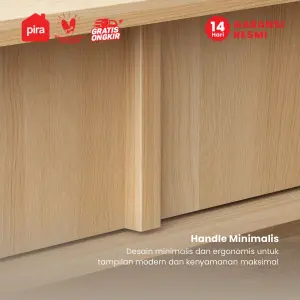 PIRA - SHIBUI CT100 MEJA TAMU / MEJA RUANG TAMU warna PRO OAK - PIRA - foto 6