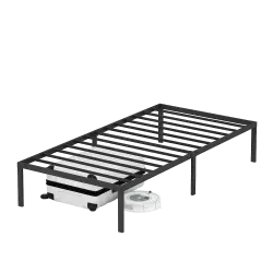 PIRA - BASE MBD100 DIPAN BESI / RANJANG / TEMPAT TIDUR BESI warna BLACK - PIRA - foto 6