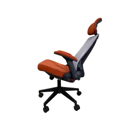 WORKDESIGN - TANO PC PR KURSI KANTOR / KURSI KERJA ERGONOMIS DENGAN LUMBAR SUPPORT warna RED - WORKDESIGN - foto 4