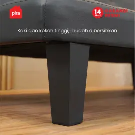 PIRA - OLA SBD 160 SOFA / SOFABED / SOFA BED MINIMALIS warna BLACK - PIRA - foto 6
