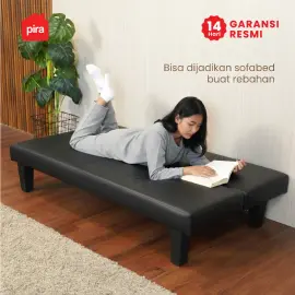 PIRA - OLA SBD 160 SOFA / SOFABED / SOFA BED MINIMALIS warna BLACK - PIRA - foto 3