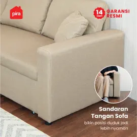 PIRA BAVARIAN - CAMILA SFC CONVERTIBLE SOFA / MULTIFUNGSI warna BROWN - PIRA - foto 7