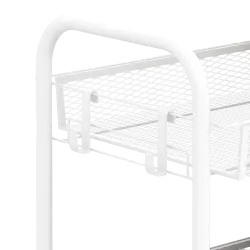 PIRA - GUMI MKT4 RAK TROLI / RAK SERBAGUNA / RAK BESI 3/ 4/ 5 SUSUN DENGAN RODA warna WHITE - PIRA - foto 7