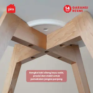 PIRA - BORG A DC KURSI BELAJAR / KURSI KANTOR / KURSI MAKAN / KURSI CAFE / KURSI SANTAI / KURSI TAMU / KURSI PLASTIK warna WHITE - PIRA - foto 8