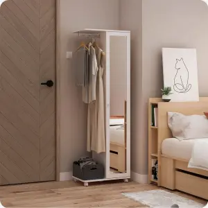 PIRA - VARINA AVA H LEMARI PAKAIAN / GANTUNGAN BAJU warna WHITE - PIRA - foto 2
