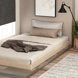 PIRA - NEST BD160 DIPAN LESEHAN / ALAS TEMPAT TIDUR / TATAKAN DIPAN / RANJANG warna PRO OAK - PIRA - foto 5