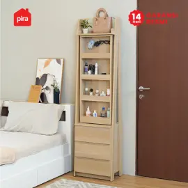 PIRA - KIREI DS48 MEJA RIAS / CERMIN FULL BODY / MEJA RIAS MINIMALIS warna PRO OAK - PIRA - foto 5
