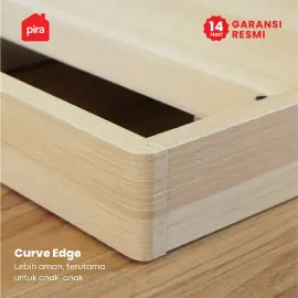 PIRA - NEST BD90 DIPAN LESEHAN / ALAS TEMPAT TIDUR / TATAKAN DIPAN / RANJANG warna PRO OAK - PIRA - foto 7