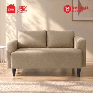 PIRA - AMARTA 2S SOFA 2 SEATER warna GREY BROWN XO - PIRA - foto 2