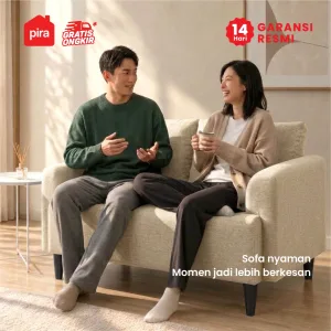 PIRA - AMARTA 2S SOFA 2 SEATER warna GREY BROWN XO - PIRA - foto 3