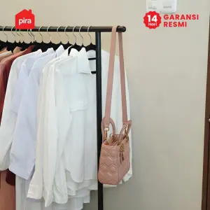 PIRA - ATLA CR 120 RAK GANTUNG BAJU / STAND GANTUNGAN / STAND HANGER / RAK BESI warna BLACK - PIRA - foto 5