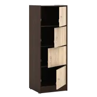 PIRA METROPOLIS - ALBA RSG 4 TS RAK SERBAGUNA / LEMARI SUSUN warna AMERICAN WALNUT - SONOMA OAK - METROPOLIS - foto 4