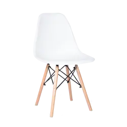 PIRA - BJORN DC KURSI KERJA / KURSI MAKAN / KURSI TERAS / KURSI CAFE / KURSI SANTAI / KURSI BELAJAR / KURSI PLASTIK warna WHITE - PIRA - foto 2