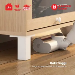 PIRA METROPOLIS -  KORYU SR60 RAK SEPATU / LEMARI SEPATU / RAK SERBAGUNA warna PRO OAK - PIRA METROPOLIS - foto 11