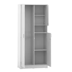 PIRA METROPOLIS OX - ARUNA WDD 2 LEMARI PAKAIAN 2 PINTU DENGAN KACA RIAS warna WHITE - PIRA METROPOLIS OX - foto 9